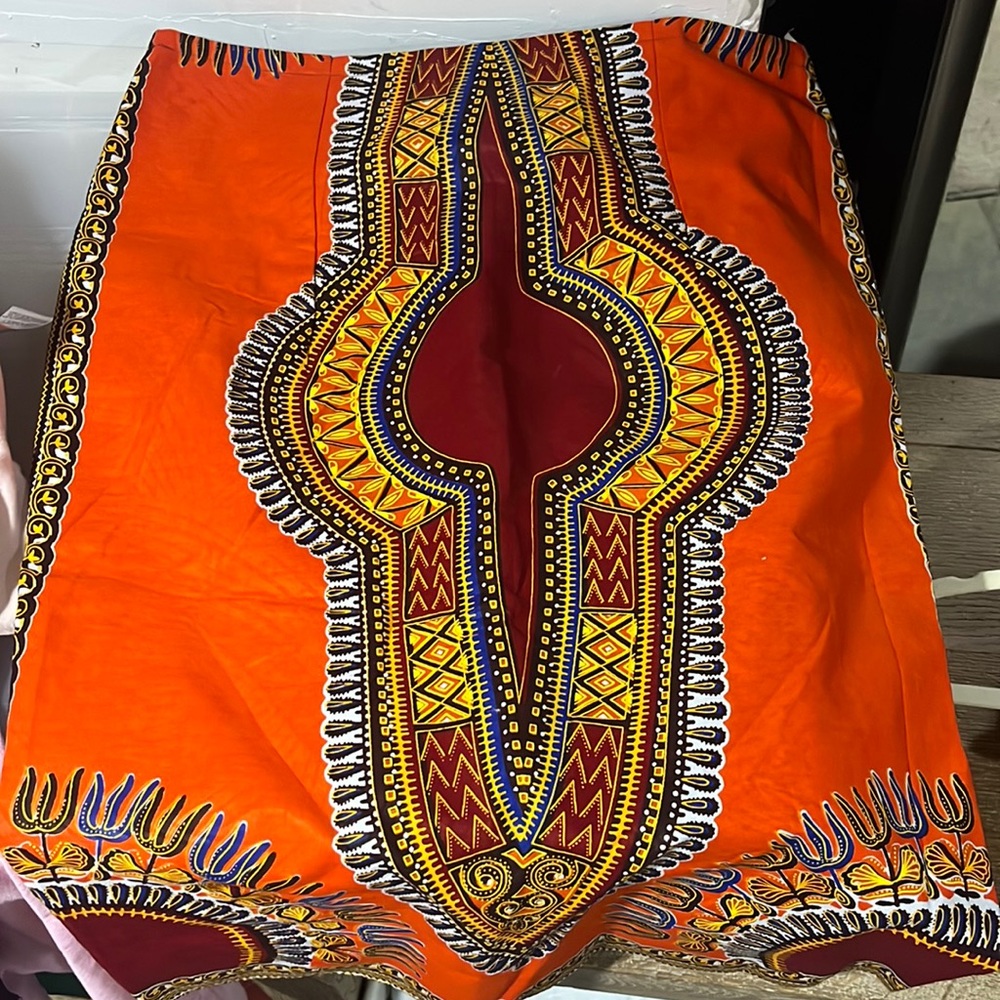 African print medium sized skirt